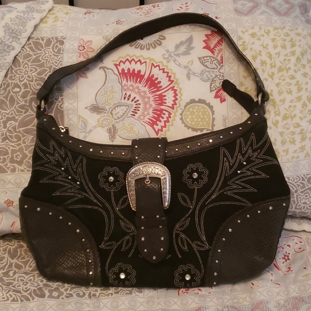 Ariat Black Shoulder Purse